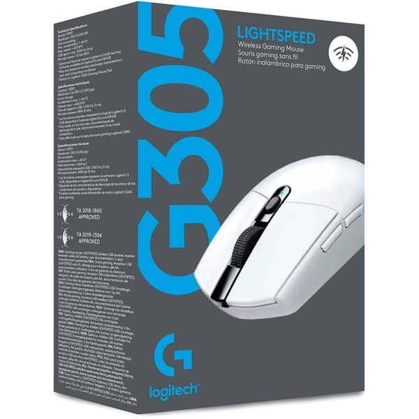 Logitech G305 LIGHTSPEED Gaming, souris gaming - vue 10