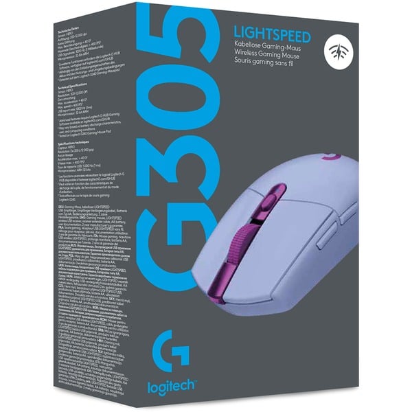 Logitech G305 LIGHTSPEED Gaming, souris gaming - vue 10