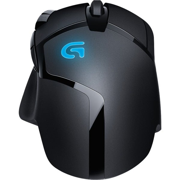 Logitech G402 Hyperion Fury, souris gaming - vue 2