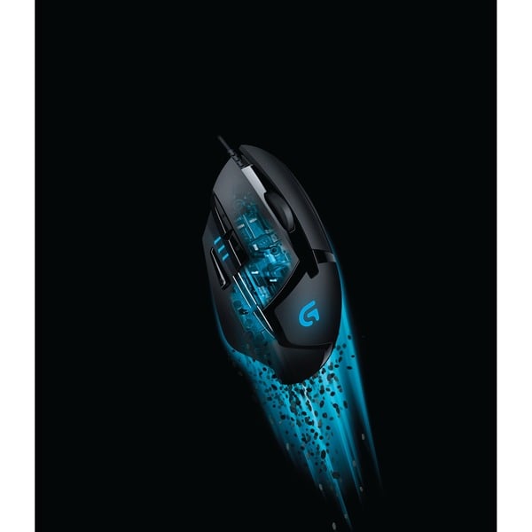 Logitech G402 Hyperion Fury, souris gaming - vue 7