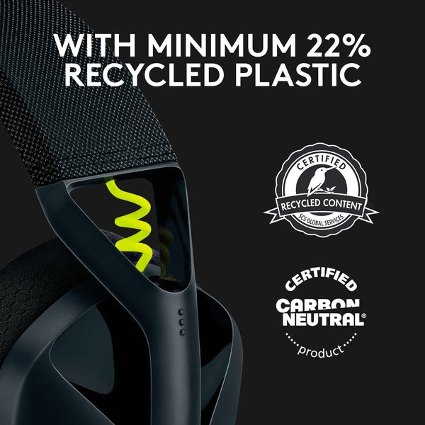 Logitech G435 LIGHTSPEED, casque gaming - vue 7