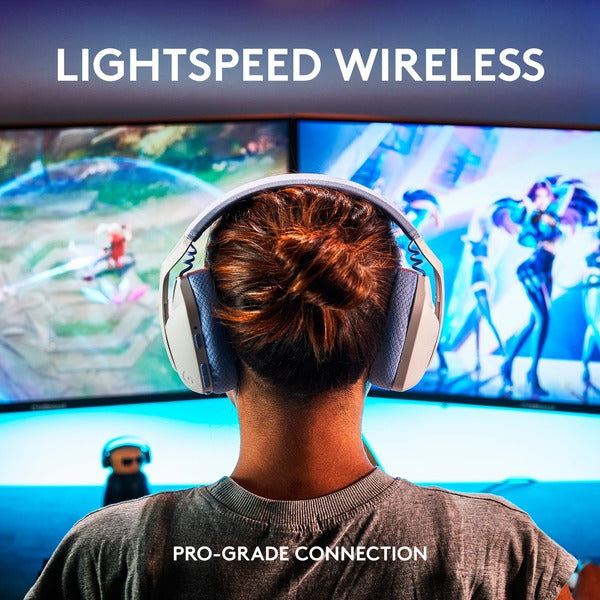 Logitech G435 LIGHTSPEED, casque gaming - vue 2
