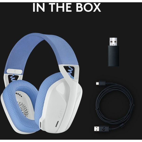 Logitech G435 LIGHTSPEED, casque gaming - vue 9