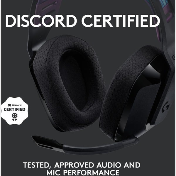 Logitech G535 LIGHTSPEED, casque gaming - vue 8