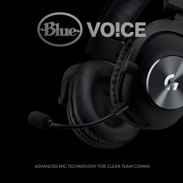 Logitech G PRO X Headset, casque gaming - vue 2