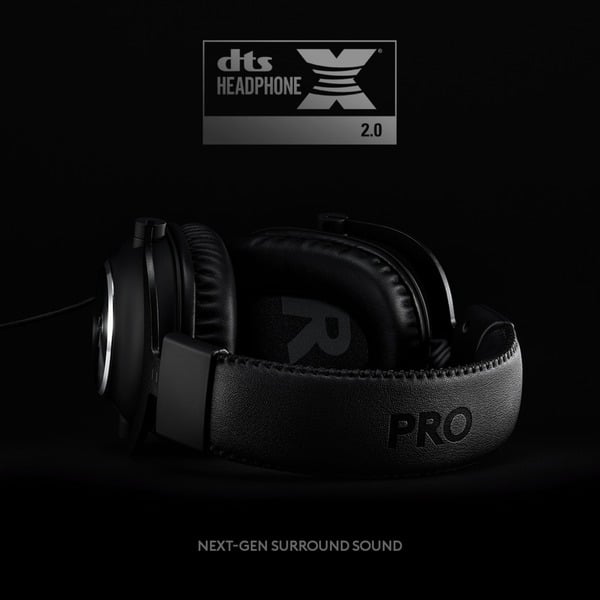 Logitech G PRO X Headset, casque gaming - vue 3