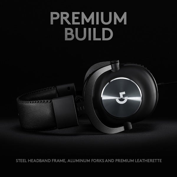 Logitech G PRO X Headset, casque gaming - vue 5