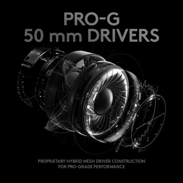 Logitech G PRO X Headset, casque gaming - vue 6