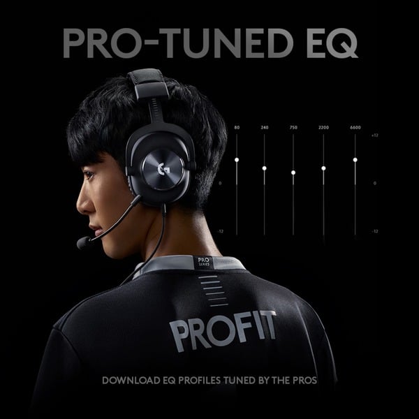 Logitech G PRO X Headset, casque gaming - vue 8