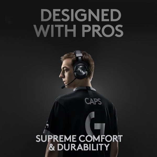 Logitech G PRO X LIGHTSPEED, casque gaming - vue 2