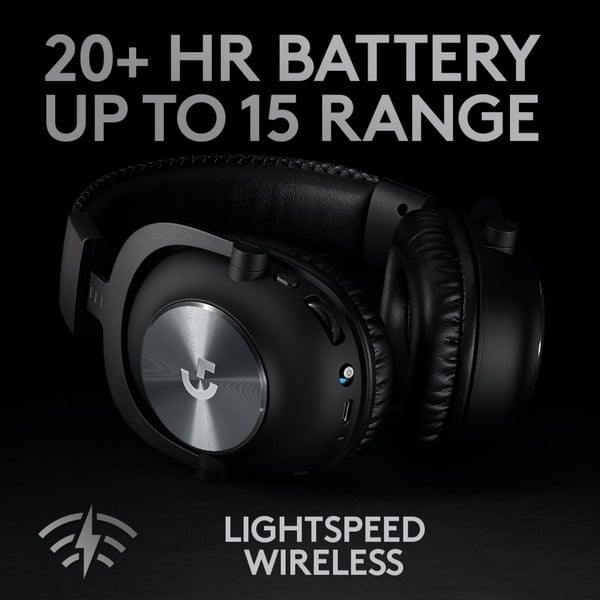 Logitech G PRO X LIGHTSPEED, casque gaming - vue 3