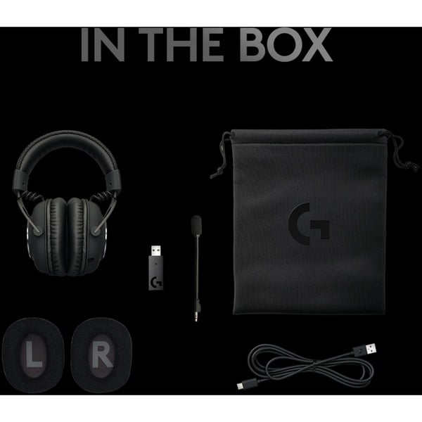Logitech G PRO X LIGHTSPEED, casque gaming - vue 9