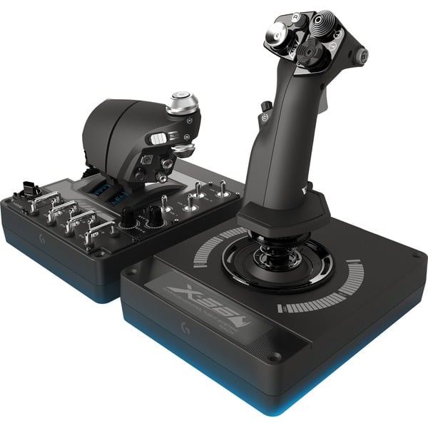 Logitech G Saitek Pro Flight X-56, Hotas - Logitech - vue 2