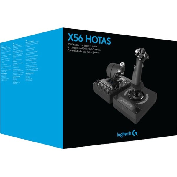Logitech G Saitek Pro Flight X-56, Hotas - Logitech - vue 12