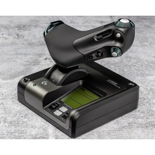 Logitech G Saitek X52 PRO FLIGHT, Hotas - Logitech - vue 23