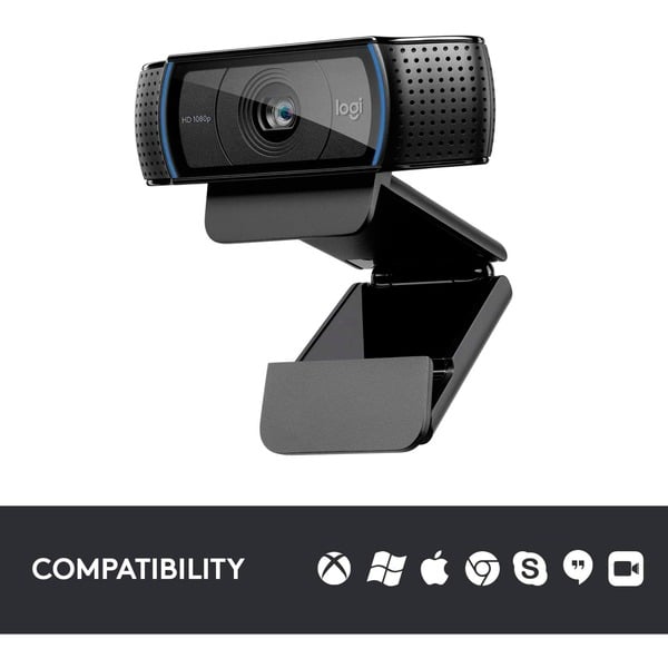 Logitech HD Pro, webcam C920 - Logitech - vue 5