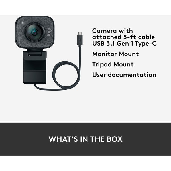 Logitech StreamCam, webcam - Logitech - vue 3