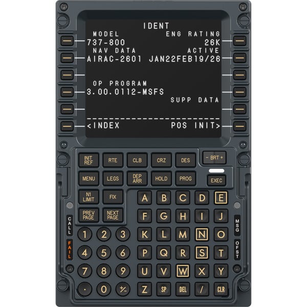 MOZA MB7F Flight Computer Display, Instrumentenpanel - MOZA