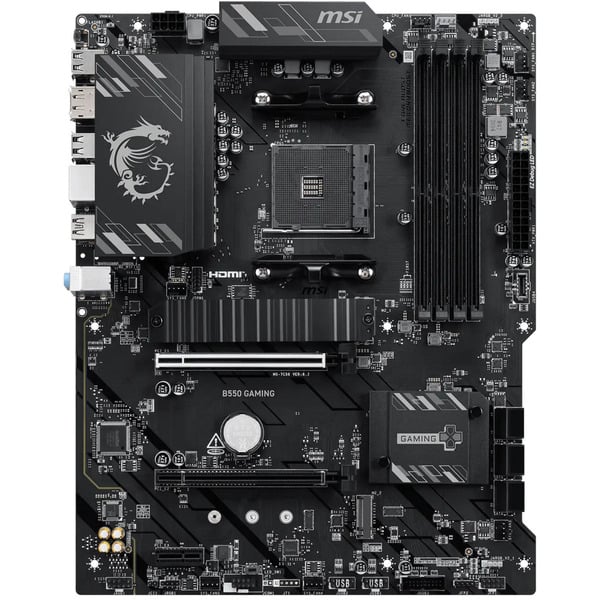 MSI B550 GAMING, carte mère - MSI - vue 3