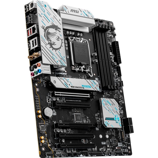 MSI B760 GAMING PLUS WIFI DDR4, carte mère - MSI - vue 2