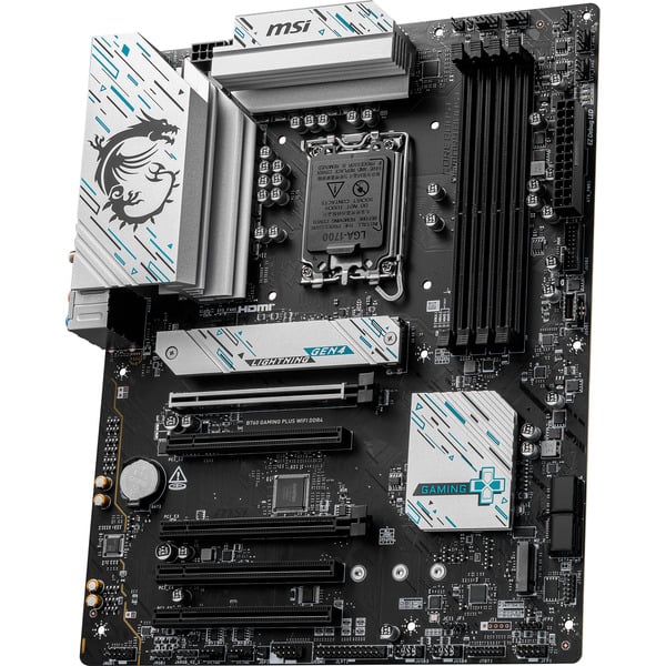 MSI B760 GAMING PLUS WIFI DDR4, carte mère - MSI - vue 4