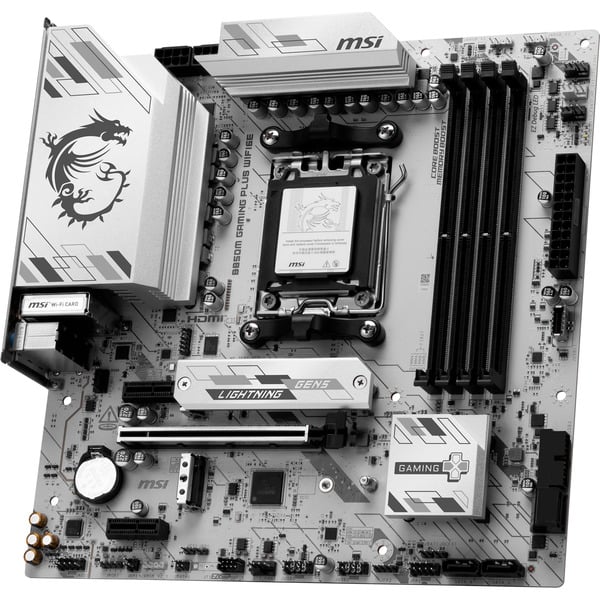 MSI B850M GAMING PLUS WIFI6E, carte mère - MSI - vue 4