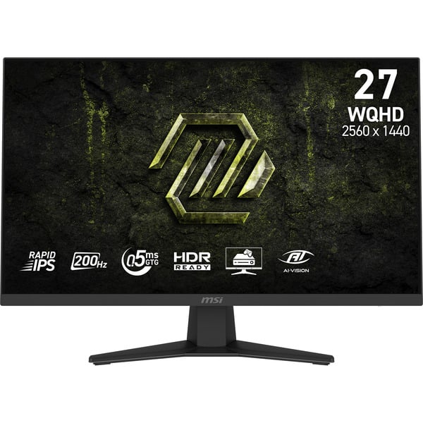 MSI MAG 274QFDE E20, Gaming-Monitor - vue 3