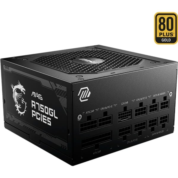 MSI MAG A750GL PCIE5, alimentation PC - MSI