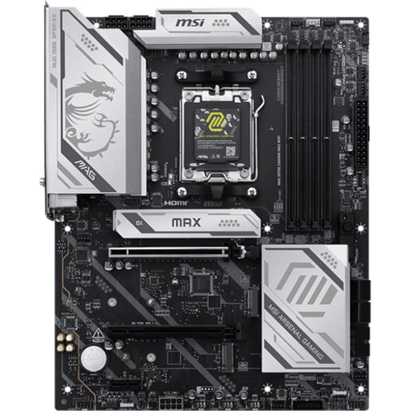 MSI MAG X870E GAMING MAX WIFI, carte mère - MSI - vue 3