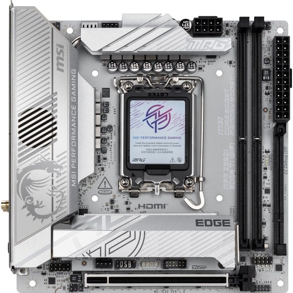 MSI MPG Z890I EDGE TI WIFI, carte mère - MSI - vue 2