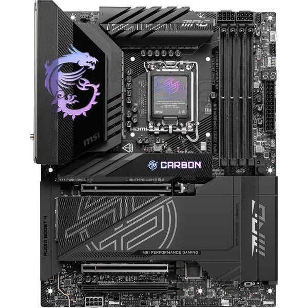 MSI MPG Z890 CARBON WIFI, carte mère - MSI - vue 2