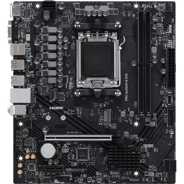 MSI PRO A620AM-B EVO, carte mère - MSI - vue 2