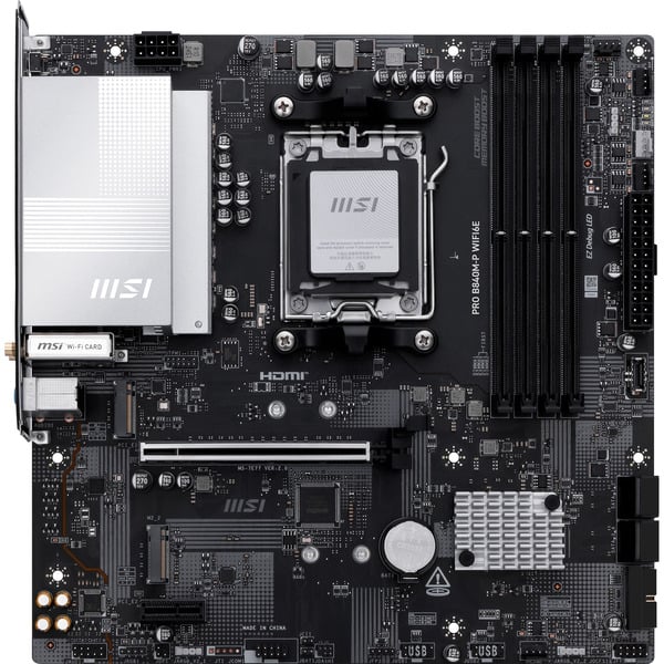 MSI PRO B840M-P WIFI6E, carte mère - MSI - vue 2