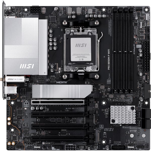 MSI PRO B850M-P WIFI, carte mère - MSI - vue 3