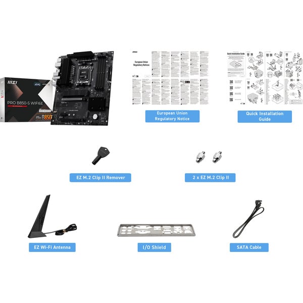 MSI PRO B850-S WIFI6E, carte mère - MSI - vue 7