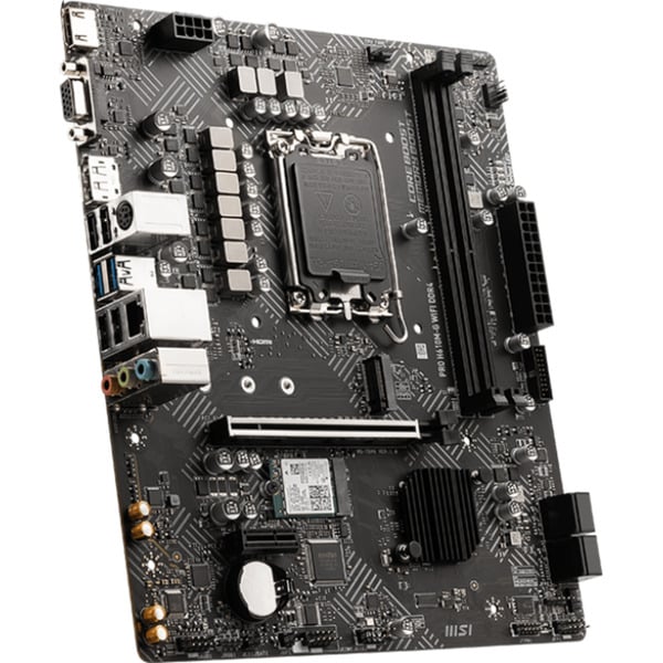 MSI PRO H610M-G WIFI DDR4, carte mère - MSI - vue 2