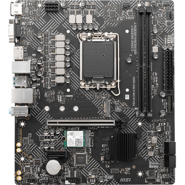 MSI PRO H610M-G WIFI DDR4, carte mère - MSI - vue 3