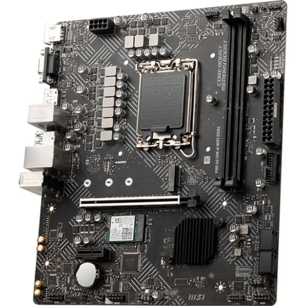 MSI PRO H610M-G WIFI DDR4, carte mère - MSI - vue 4