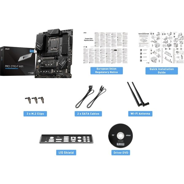MSI PRO Z790-P WIFI, carte mère - MSI - vue 12