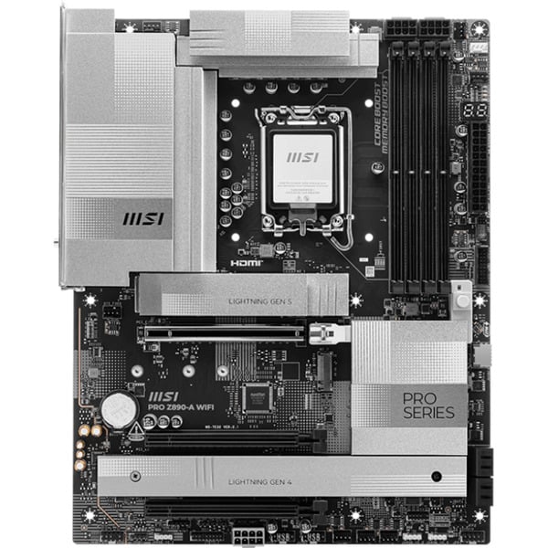 MSI PRO Z890-A WIFI, carte mère - MSI - vue 2