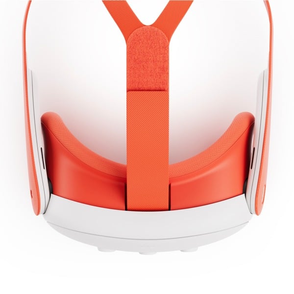 Meta Quest 3 Headset-Einlage et Headset-Riemen (Blood orange) - Meta - vue 2