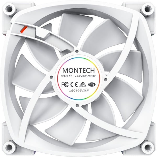 Montech AX140 PWM 140x140x25, Gehäuselüfter - Montech - vue 4