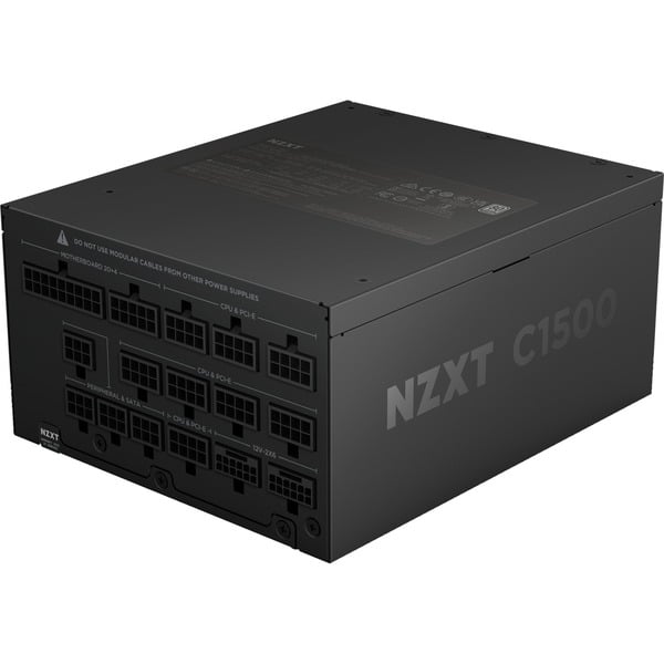 NZXT C1500 Platinum, alimentation PC - NZXT - vue 3