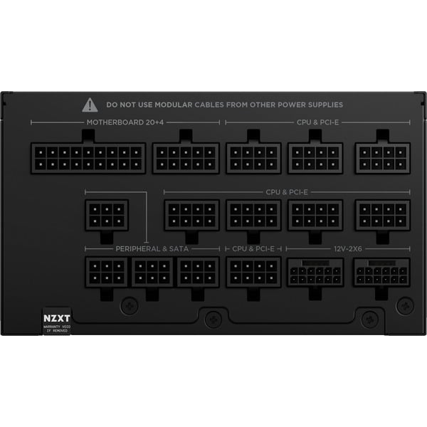 NZXT C1500 Platinum, alimentation PC - NZXT - vue 8