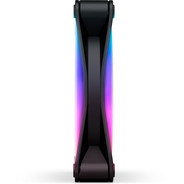 NZXT F120 RGB DUO Single 120x120x25, Gehäuselüfter - NZXT - vue 4