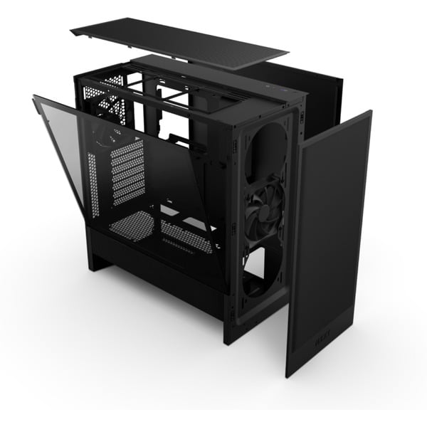 NZXT H5 Flow ( 2024 ), Tower-Gehäuse - NZXT - vue 4