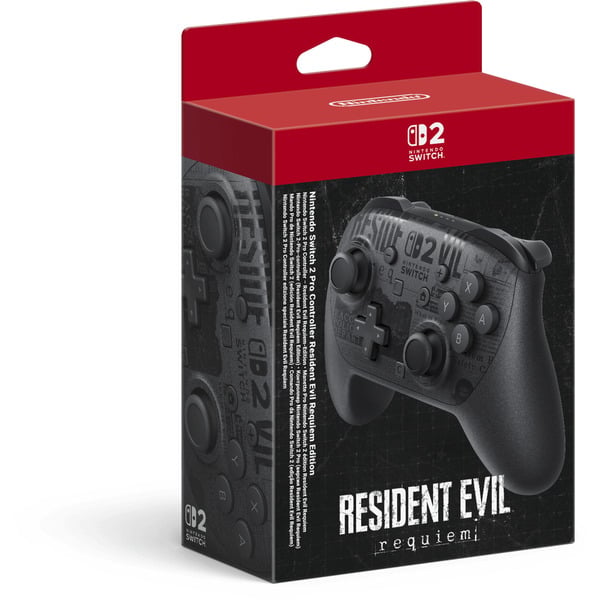 Nintendo Switch 2 Pro Controller - Resident Evil Requiem Edition, Gamepad - Nintendo - vue 5