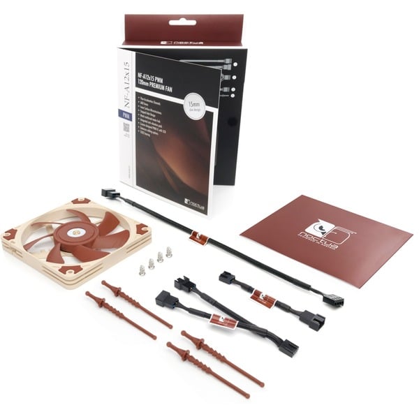 Noctua NF-A12x15 PWM, Gehäuselüfter - Noctua - vue 3