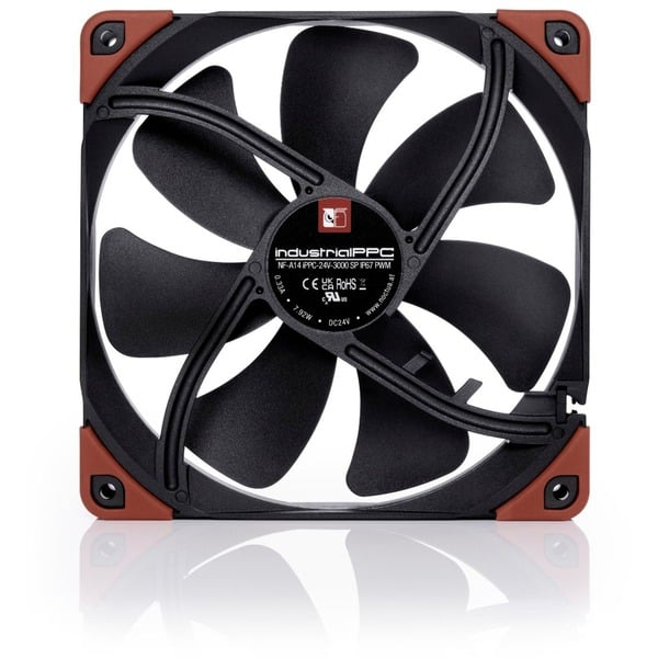 Noctua NF-A14 industrialPPC-24V-3000 SP IP67 PWM, Gehäuselüfter - Noctua - vue 3