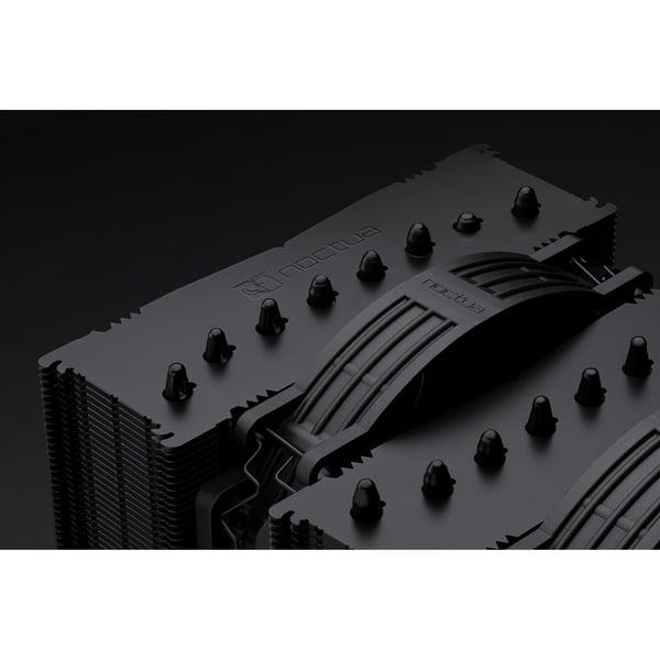 Noctua NF-A14x25r G2 PWM chromax.black, Gehäuselüfter - Noctua - vue 5